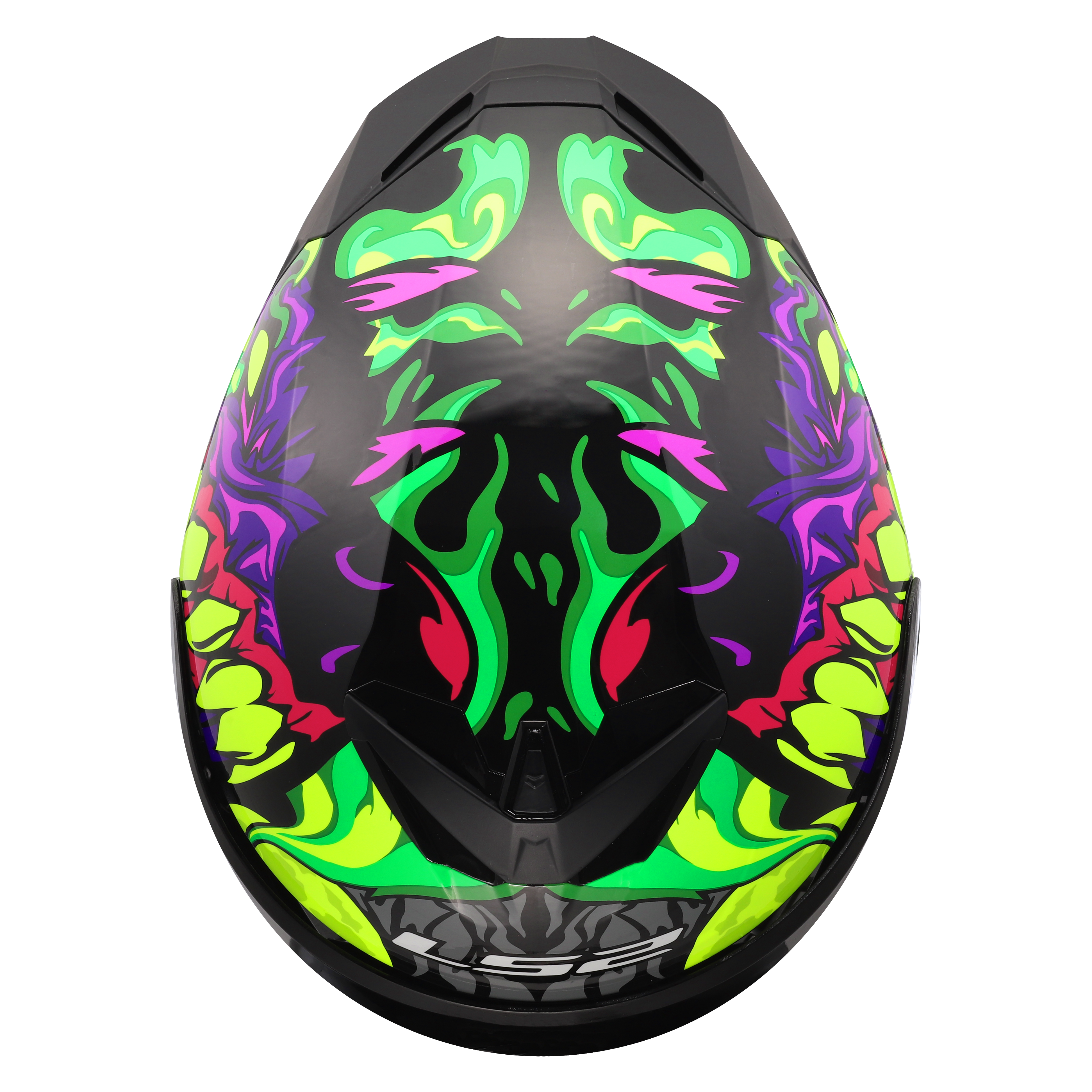 LS2 FF820 RAPID III LYCANT PURPLE GREEN   168200561 (8)